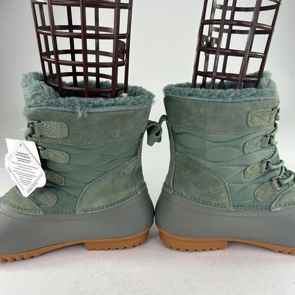 Propet Ingrid Womens Green Thyme Cold Weather Boots US 10 Whide WTPF Winter Boot - Picture 8 of 12